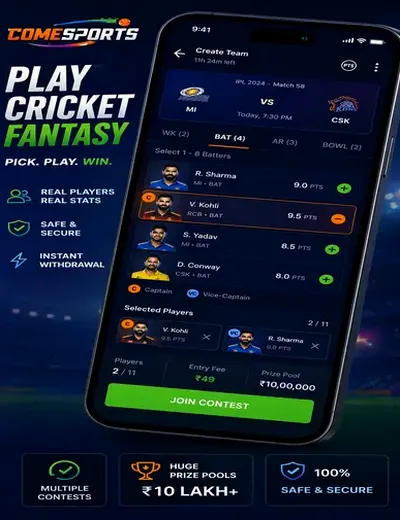 Www0066bet (0066 bet) fantasy cricket & matchday visual 2
